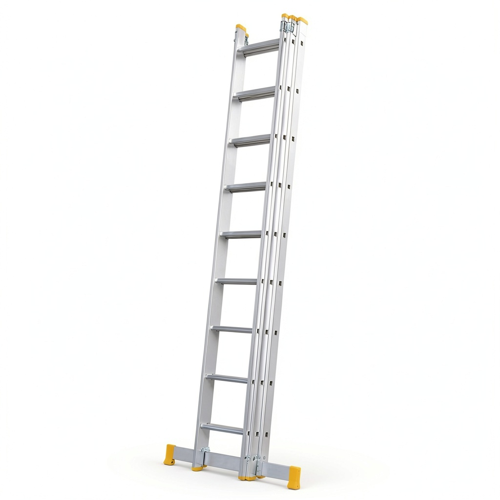 Échelle transformable, en aluminium, pour les travaux en hauteur