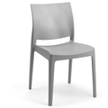 Chaise, coloris gris, pour la salle à manger ou la cuisine