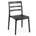 Chaise, coloris noir, pour la salle à manger ou la cuisine