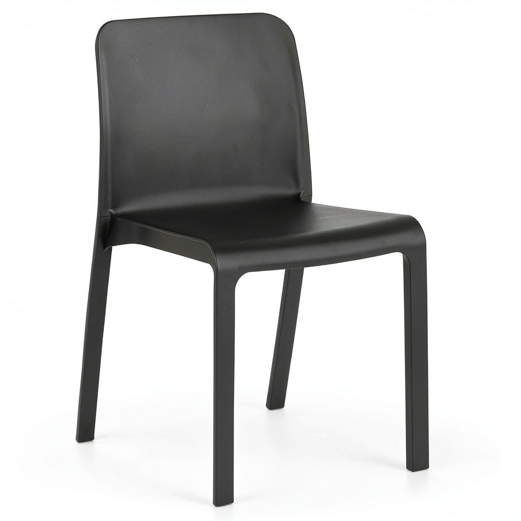 Chaise, coloris anthracite, pour la salle à manger ou la cuisine