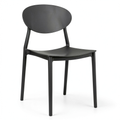 Chaise, coloris noir, pour la salle à manger ou la cuisine