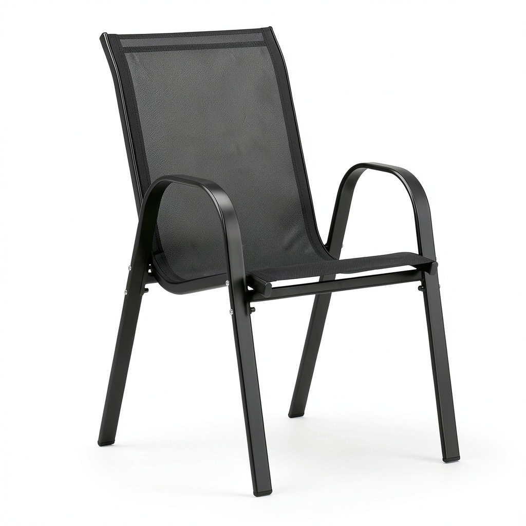 Chaise, coloris noir, pour la salle à manger ou la cuisine