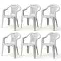 Chaise, coloris blanc, pour la salle à manger ou la cuisine