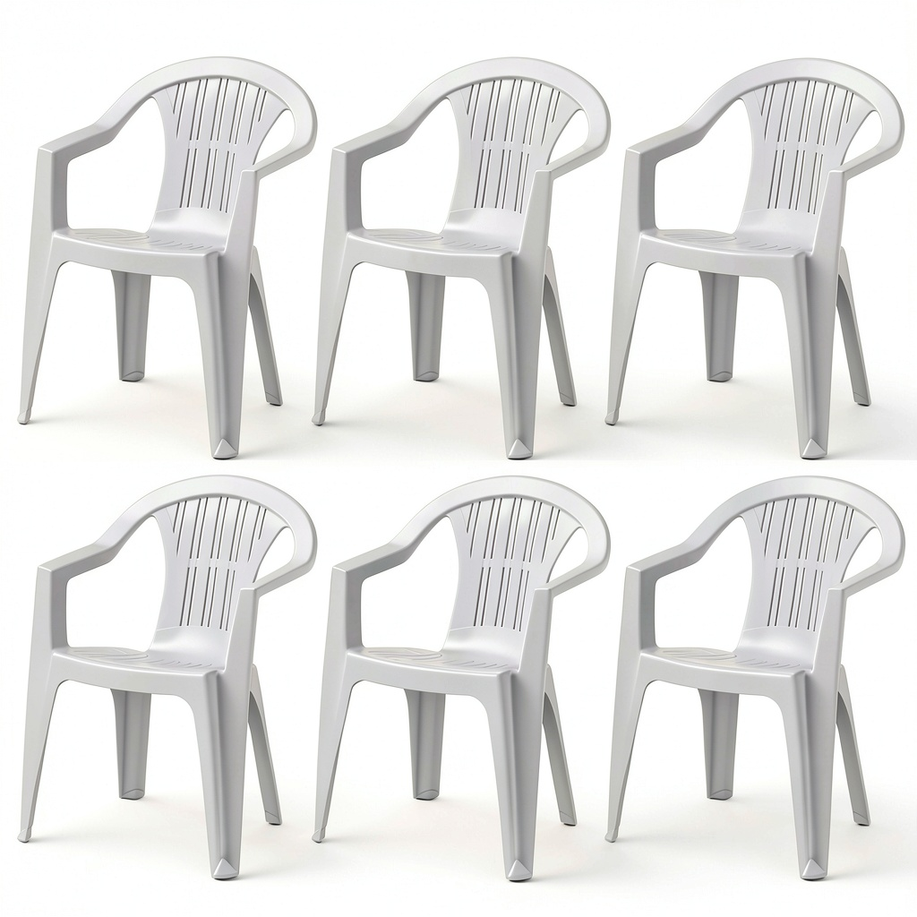 Chaise, coloris blanc, pour la salle à manger ou la cuisine