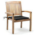 Chaise, coloris taupe, pour la salle à manger ou la cuisine