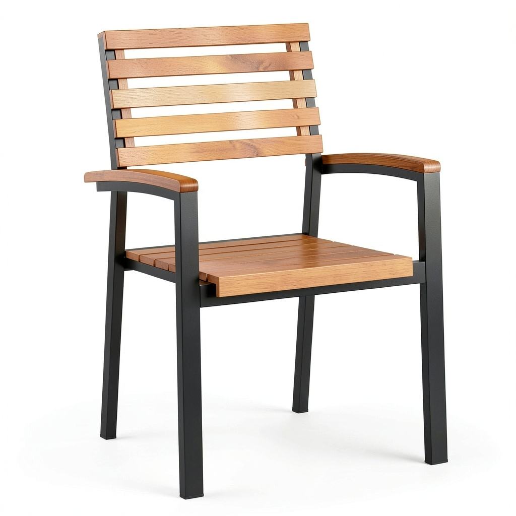 Chaise, en métal, pour la salle à manger ou la cuisine